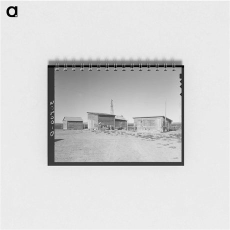 アートメモ帳-Farm Buildings, North Dakota
 - ラッセル リー Memo.