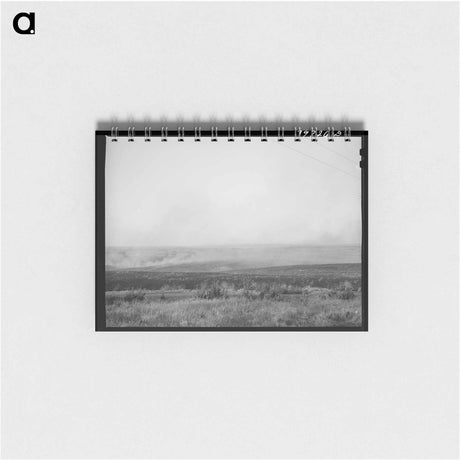 アートメモ帳-Grass Fire
 - ラッセル リー Memo.