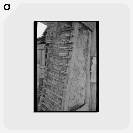 アートポストカード-Cajun Chimney
 - ラッセル リー Postcard.