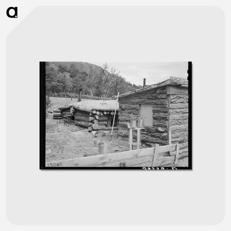 アートポストカード-Jack Whinery's Dugout
 - ラッセル リー Postcard.