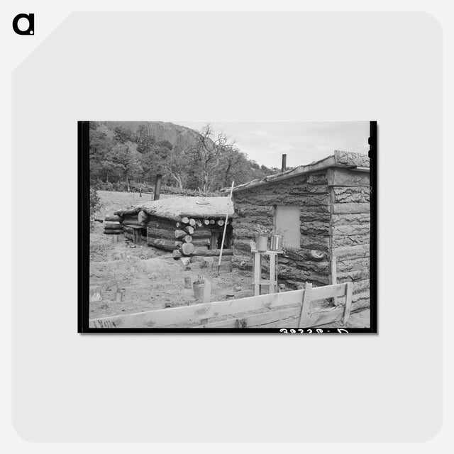 アートポストカード-Jack Whinery's Dugout
 - ラッセル リー Postcard.