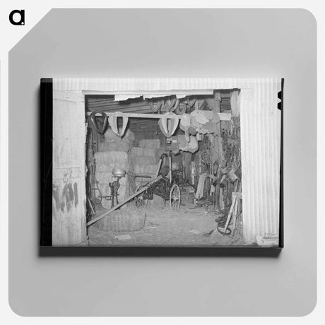 アートパネル-Oklahoma City Feed Mill
 - ラッセル リー Canvas.