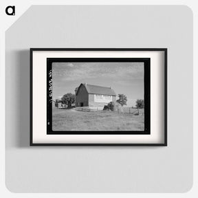 アートポスター-Sign on Barn
 - ラッセル リー Poster.
