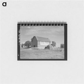 アートメモ帳-Sign on Barn
 - ラッセル リー Memo.