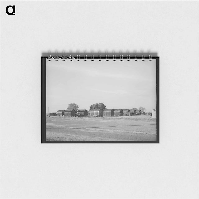 アートメモ帳-Housing for Mexican Transient Workers
 - ラッセル リー Memo.