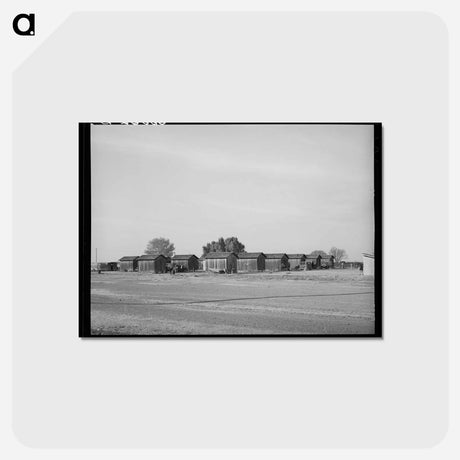 アートポストカード-Housing for Mexican Transient Workers
 - ラッセル リー Postcard.