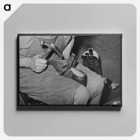 アートパネル-Bootmaking
 - ラッセル リー Canvas.