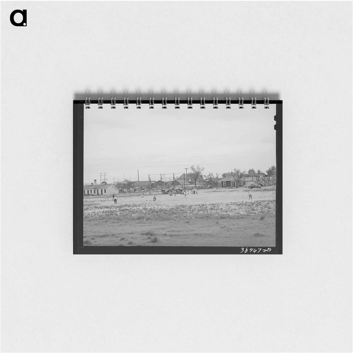 アートメモ帳-Twin Falls Baseball
 - ラッセル リー Memo.