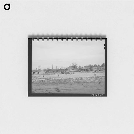 アートメモ帳-Twin Falls Baseball
 - ラッセル リー Memo.