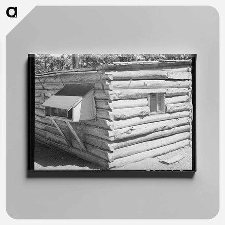 アートパネル-Pie Town Cooler
 - ラッセル リー Canvas.