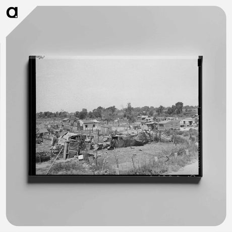 アートパネル-Mays Avenue Camp
 - ラッセル リー Canvas.