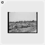 アートポストカード-Mays Avenue Camp
 - ラッセル リー Postcard.