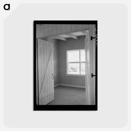 アートポストカード-Chandler Tract Interior
 - ラッセル リー Postcard.