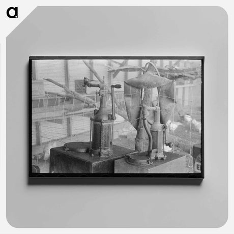 アートパネル-El Indio Oil Pump
 - ラッセル リー Canvas.
