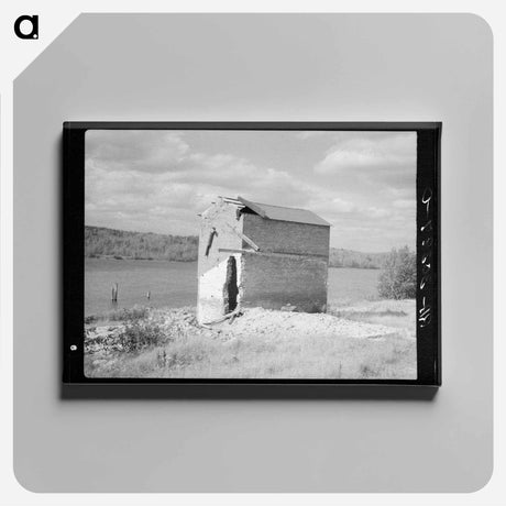 アートパネル-Winton Sawmill Remains
 - ラッセル リー Canvas.