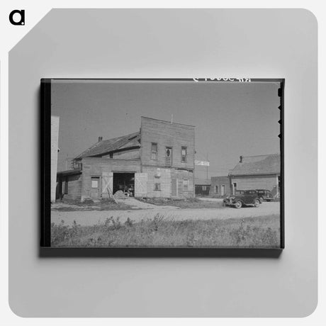 アートパネル-Boarding House, Littlefork
 - ラッセル リー Canvas.