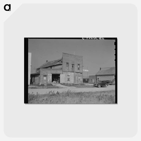 アートポストカード-Boarding House, Littlefork
 - ラッセル リー Postcard.