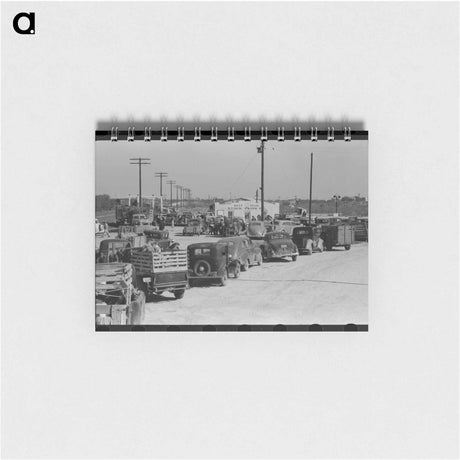 アートメモ帳-Stockyard Lineup
 - ラッセル リー Memo.
