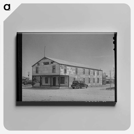 アートパネル-Hobbs Boarding House
 - ラッセル リー Canvas.