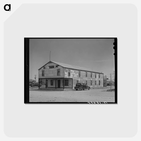 アートポストカード-Hobbs Boarding House
 - ラッセル リー Postcard.
