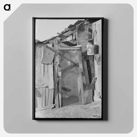 アートパネル-Entrance to Mexican House
 - ラッセル リー Canvas.