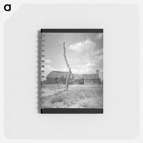 アートメモ帳-Rio Grande Valley Dwelling
 - ラッセル リー Memo.