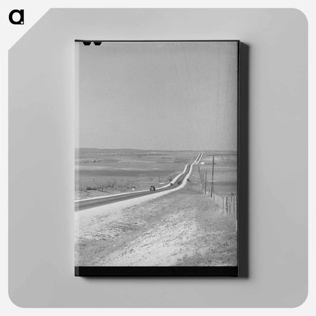 アートパネル-U.S. 81 in Comal County
 - ラッセル リー Canvas.