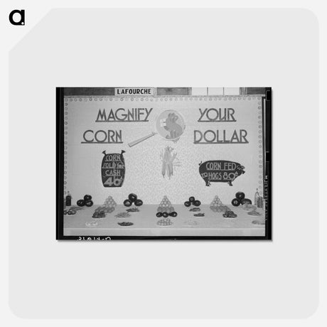 アートポストカード-South Louisiana State Fair Poster
 - ラッセル リー Postcard.