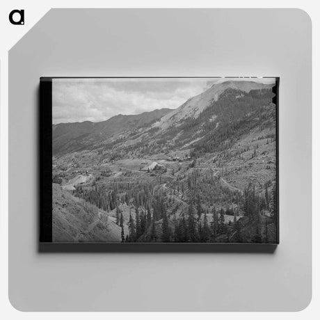 アートパネル-Abandoned Mines and Mills
 - ラッセル リー Canvas.
