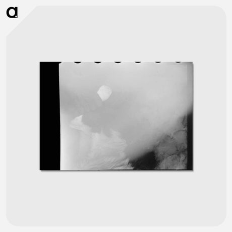 アートポストカード-Burning Out Calf Horns
 - ラッセル リー Postcard.