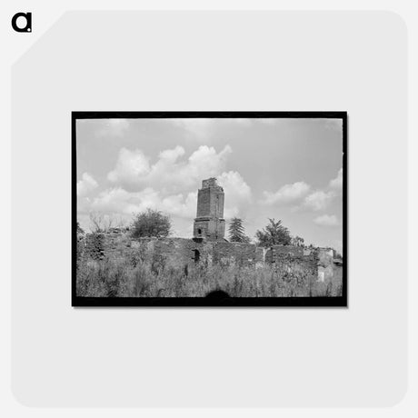 アートポストカード-Plantation House Remains
 - ラッセル リー Postcard.