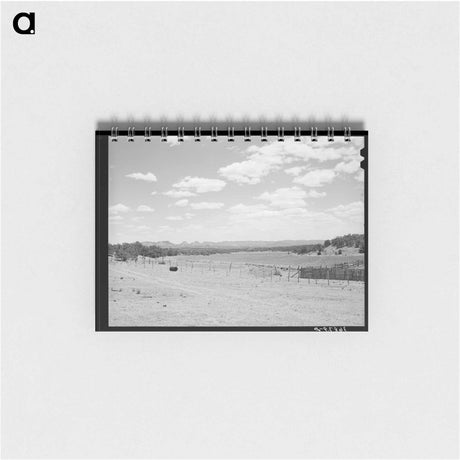 アートメモ帳-Farmland near Pie Town
 - ラッセル リー Memo.