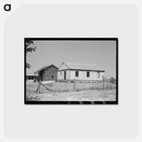 アートポストカード-Front Porch of Sharecropper Cabin
 - ラッセル リー Postcard.