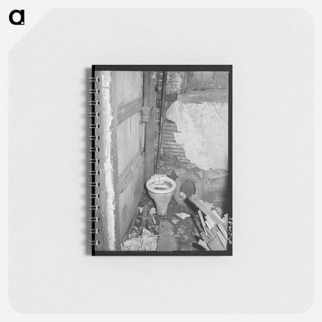 アートメモ帳-Basement Toilet
 - ラッセル リー Memo.