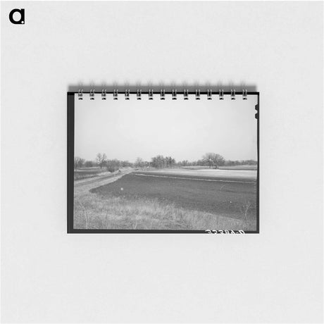 アートメモ帳-Eroded Farmland, Oklahoma
 - ラッセル リー Memo.