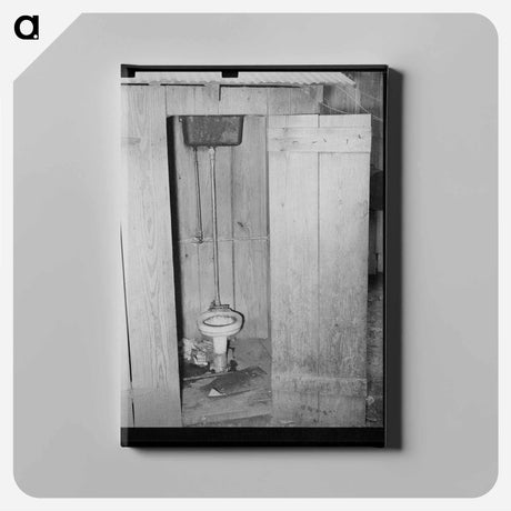 アートパネル-Privy. Mexican Corral, San Antonio, Texas
 - ラッセル リー Canvas.