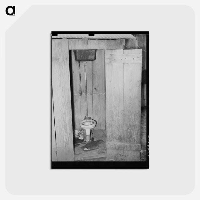 アートポストカード-Privy. Mexican Corral, San Antonio, Texas
 - ラッセル リー Postcard.