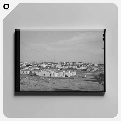 アートパネル-New Houses, San Diego
 - ラッセル リー Canvas.