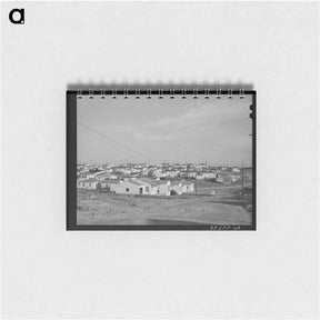 アートメモ帳-New Houses, San Diego
 - ラッセル リー Memo.