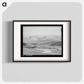 アートポスター-Wheat Field, Walla Walla County
 - ラッセル リー Poster.
