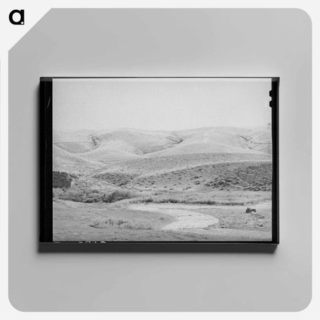 アートパネル-Wheat Field, Walla Walla County
 - ラッセル リー Canvas.
