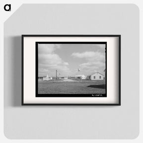 アートポスター-Migratory Labor Camp Houses
 - ラッセル リー Poster.