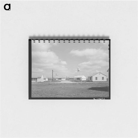 アートメモ帳-Migratory Labor Camp Houses
 - ラッセル リー Memo.