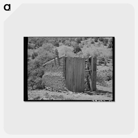 アートポストカード-Georgetown Ghost Town
 - ラッセル リー Postcard.