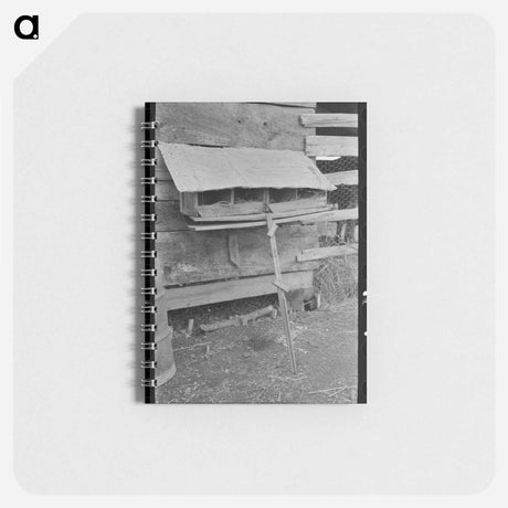 アートメモ帳-Hen Nests at Sharecropper's Cabin
 - ラッセル リー Memo.