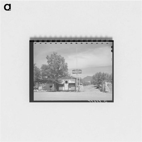 アートメモ帳-Tourist Camp at Roosevelt
 - ラッセル リー Memo.