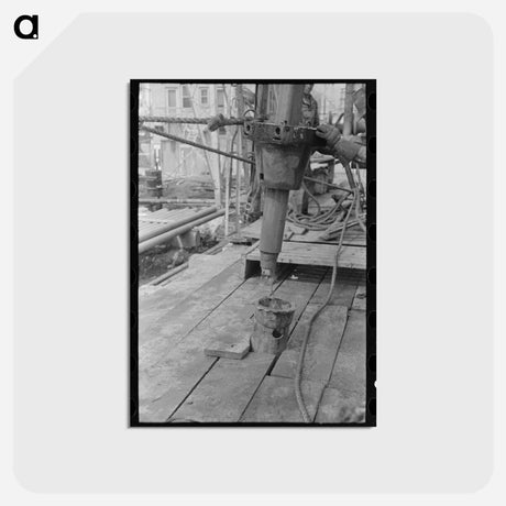 アートポストカード-Rat Hole
 - ラッセル リー Postcard.