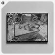アートパネル-Workbench of Junkyard Owner
 - ラッセル リー Canvas.