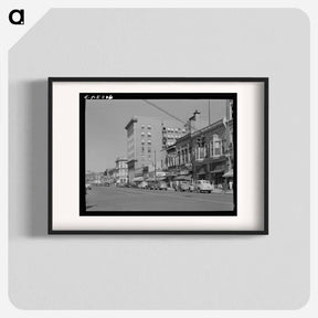 アートポスター-Main Street, Walla Walla
 - ラッセル リー Poster.