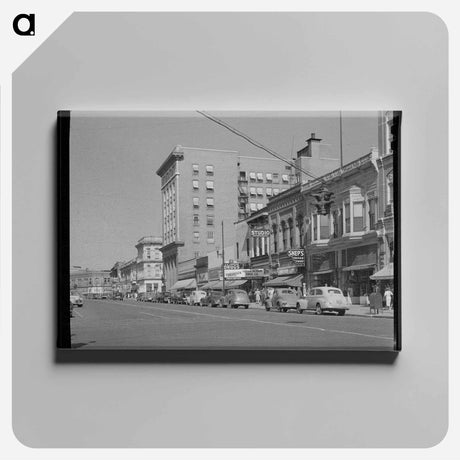 アートパネル-Main Street, Walla Walla
 - ラッセル リー Canvas.